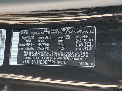 Used 2024 Hyundai Santa Cruz SEL AWD/4WD image 26