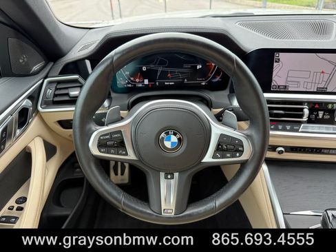 Used 2021 BMW M440i Convertible w/ Premium Package RWD image 26