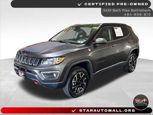 Used 2021 Jeep Compass Trailhawk AWD/4WD image 1