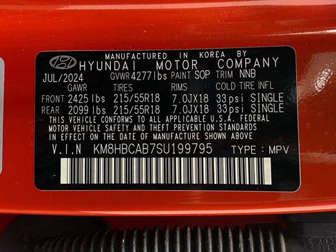 Certified 2025 Hyundai Kona SEL AWD/4WD image 32