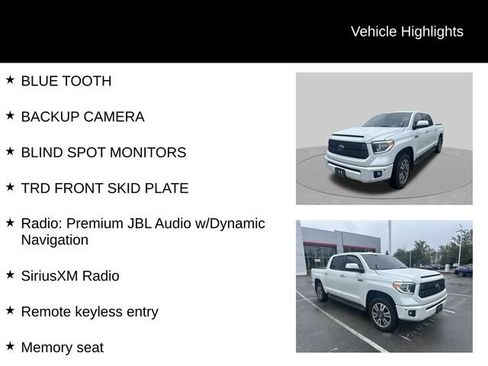 Used 2021 Toyota Tundra Platinum AWD/4WD image 7