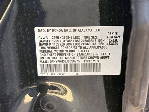 Used 2018 Honda Pilot EX-L image 36