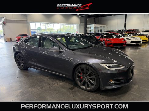 Used 2018 Tesla Model S P100D AWD/4WD image 1