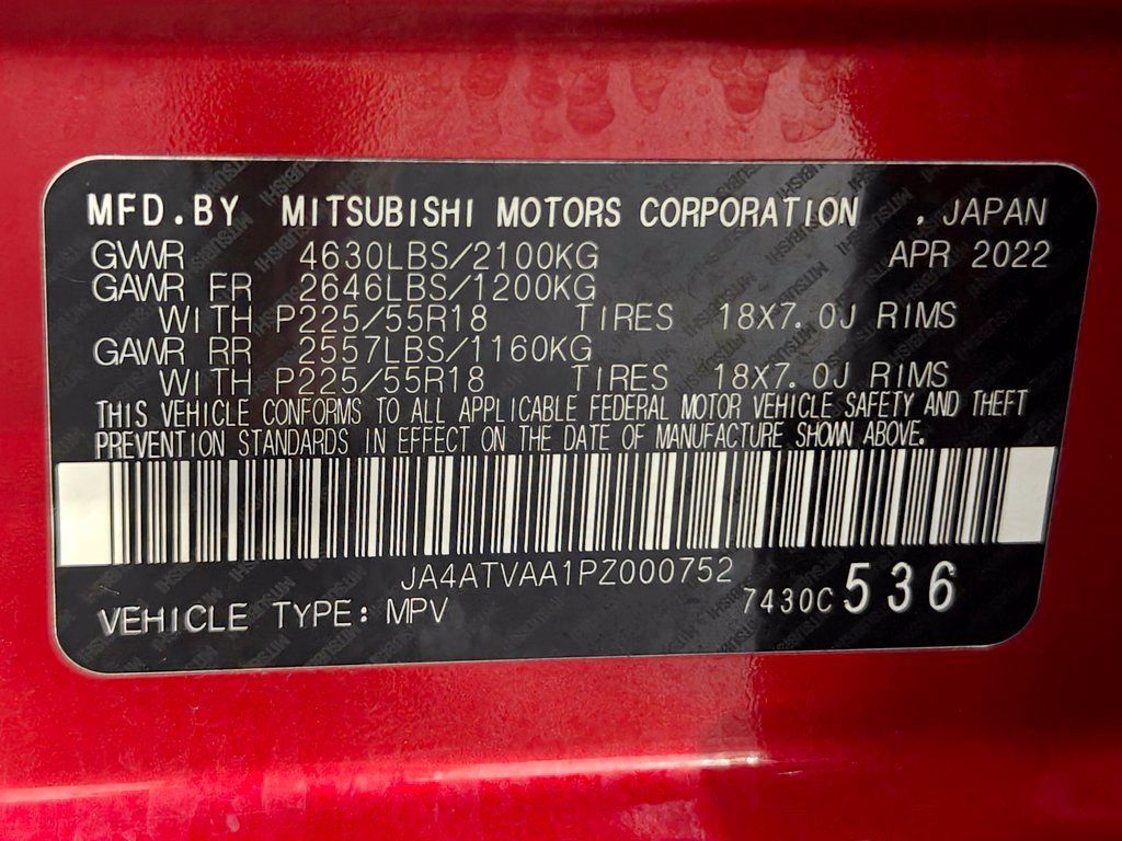 Used 2023 Mitsubishi Eclipse Cross LE AWD/4WD image 42