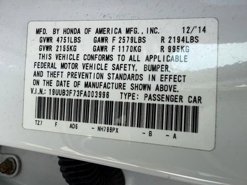 Used 2015 Acura TLX V6 SH-AWD w/ Advance Package image 12