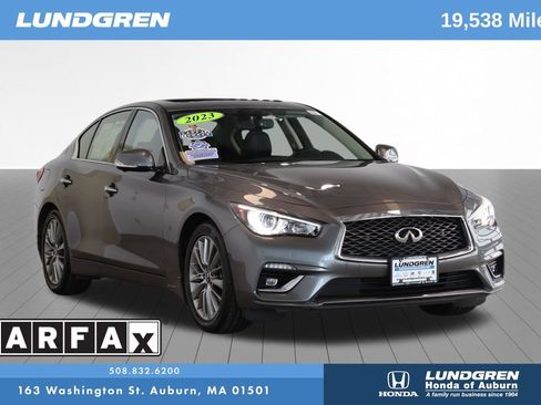 Used 2023 INFINITI Q50 Luxe w/ Cargo Package AWD/4WD image 1