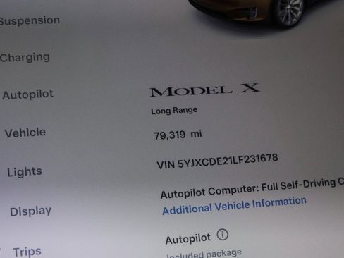 Used 2020 Tesla Model X Long Range image 28