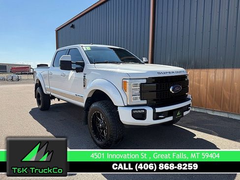 Used 2018 Ford F350 Platinum w/ Platinum Ultimate Package AWD/4WD image 1