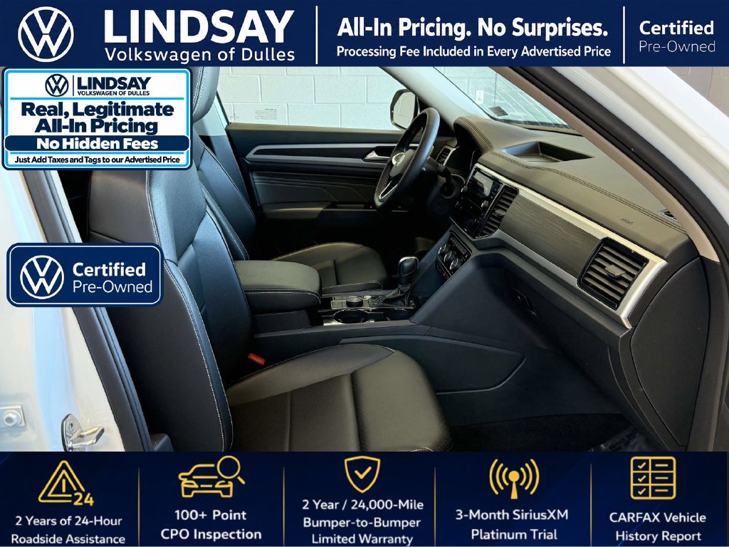 Used 2023 Volkswagen Atlas SE w/ Black Wheel Package AWD/4WD image 13