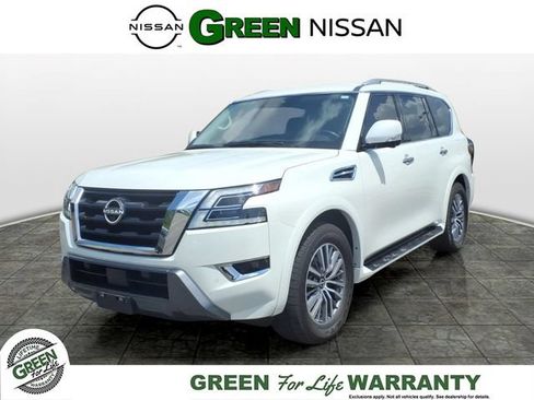 Certified 2024 Nissan Armada SL w/ Captain's Chairs Package AWD/4WD image 1