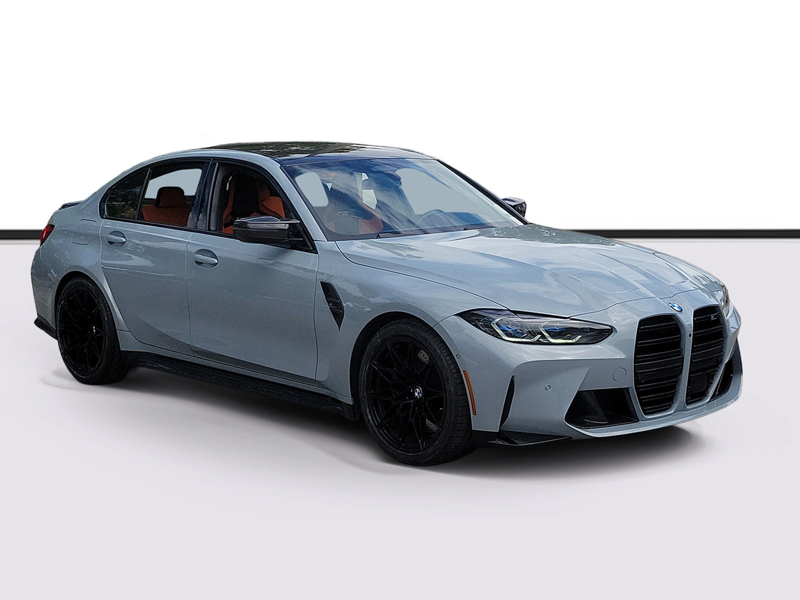 Used 2022 BMW M3 Competition w/ M Carbon Exterior Package AWD/4WD image 1