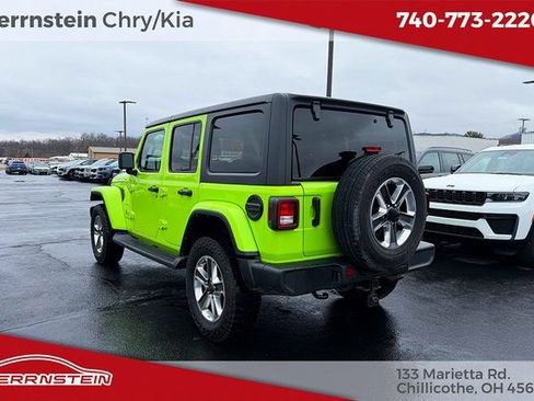 Used 2021 Jeep Wrangler Unlimited Sahara AWD/4WD image 5