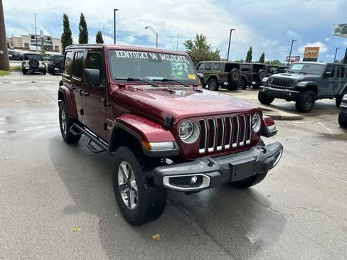 Certified 2021 Jeep Wrangler Unlimited Sahara AWD/4WD image 25