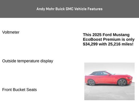 Used 2025 Ford Mustang Premium RWD image 12