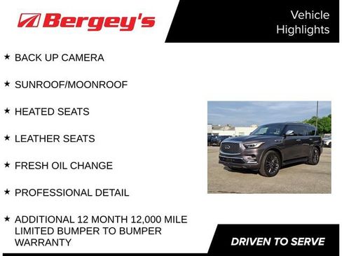 Used 2023 INFINITI QX80 Sensory w/ All-Season Package AWD/4WD image 4