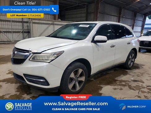 Used 2016 Acura MDX FWD image 1