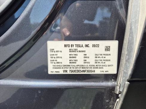 Used 2022 Tesla Model X AWD/4WD image 10