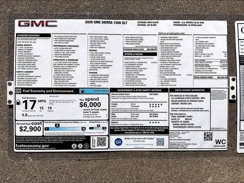 New 2026 GMC Sierra 1500 SLT image 40