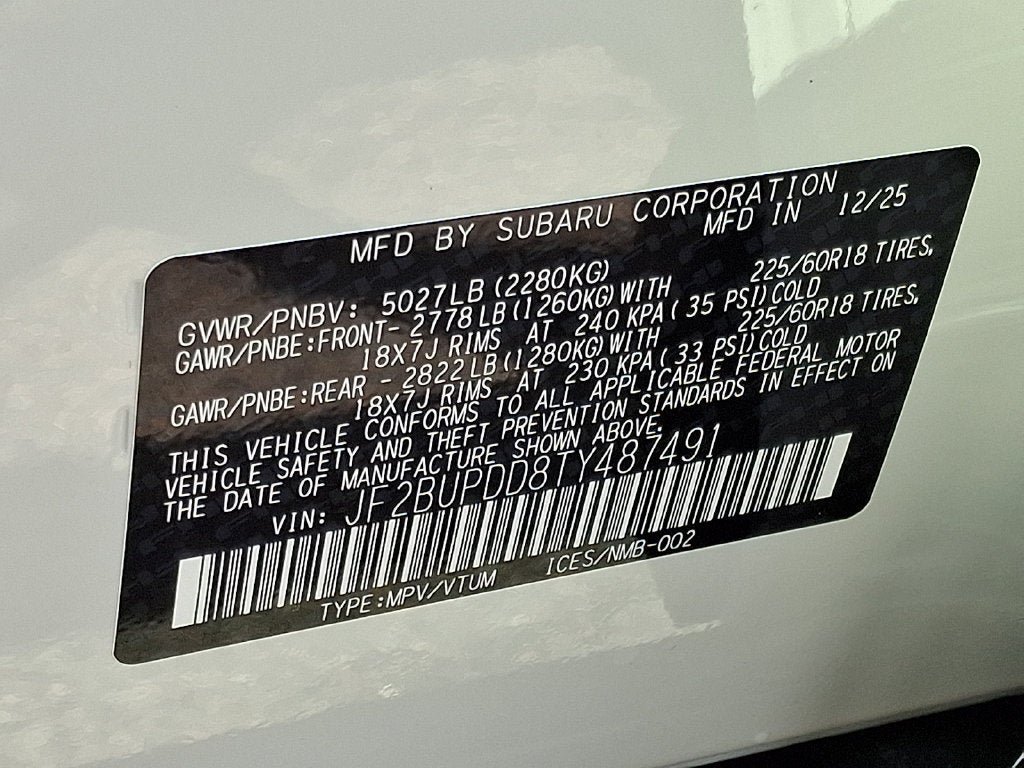 Certified 2026 Subaru Outback Limited AWD/4WD image 19