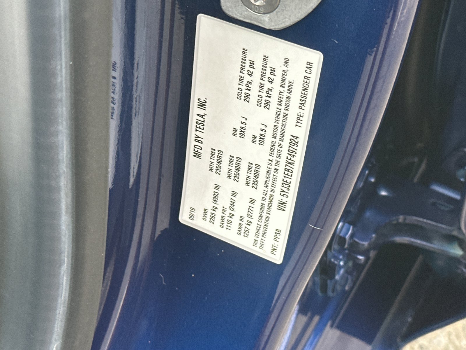 Used 2019 Tesla Model 3 Long Range AWD/4WD image 26