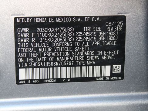 Certified 2025 Acura ADX A-Spec FWD image 34