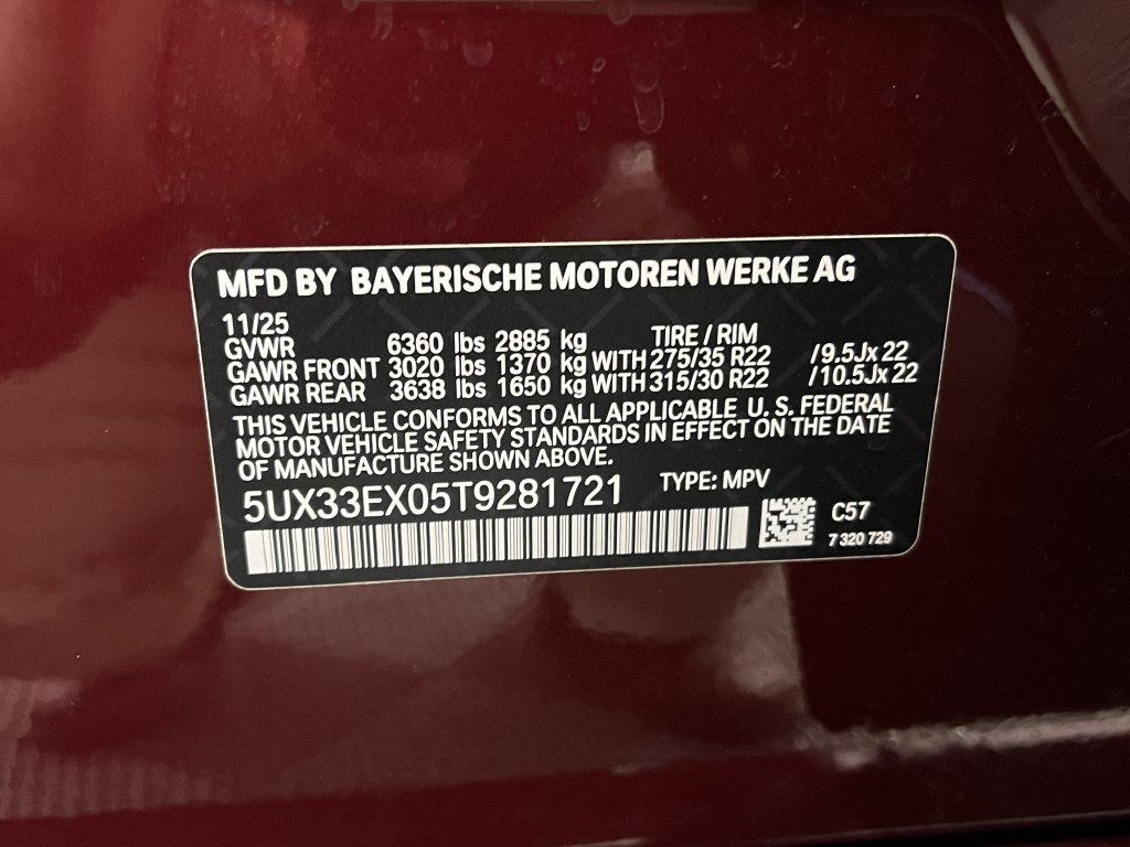 Used 2026 BMW X6 xDrive40i w/ Climate Comfort Package AWD/4WD image 29