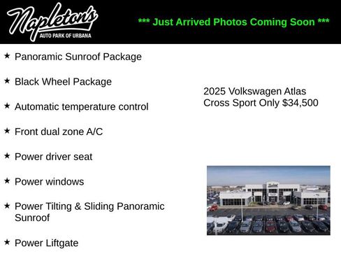 Used 2025 Volkswagen Atlas Cross Sport SE image 1
