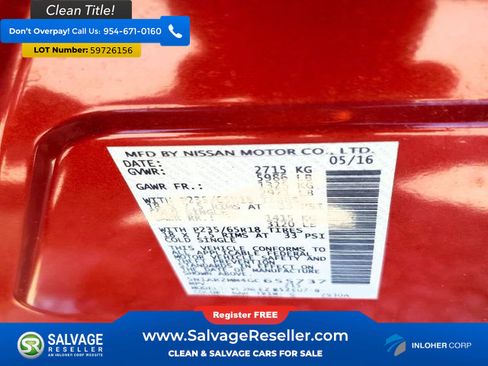 Used 2016 Nissan Pathfinder SV AWD/4WD image 17