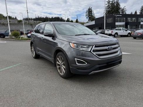 Certified 2018 Ford Edge Titanium w/ Equipment Group 301A AWD/4WD image 2