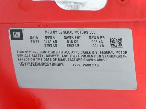 Used 2012 Chevrolet Corvette Grand Sport image 53