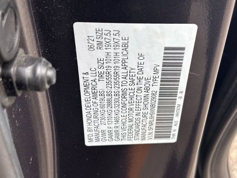 Used 2022 Honda Odyssey Elite image 32