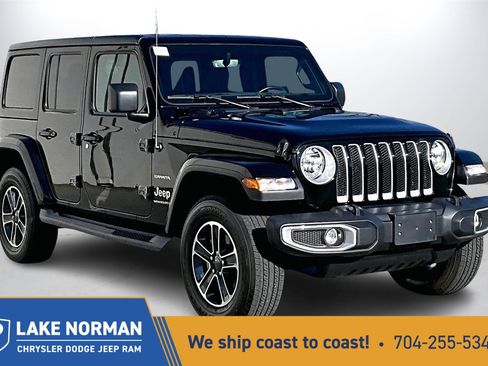 Certified 2023 Jeep Wrangler Sahara w/ Cold Weather Group image 1
