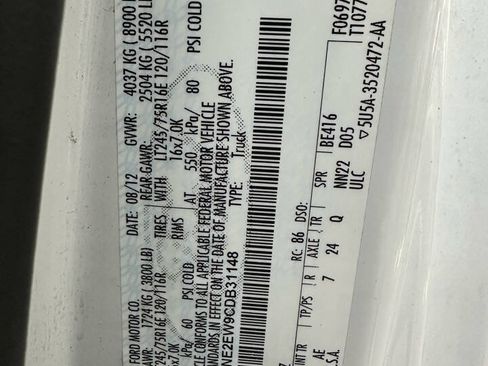 Used 2012 Ford E-250 and Econoline 250 w/ PWR Group image 30