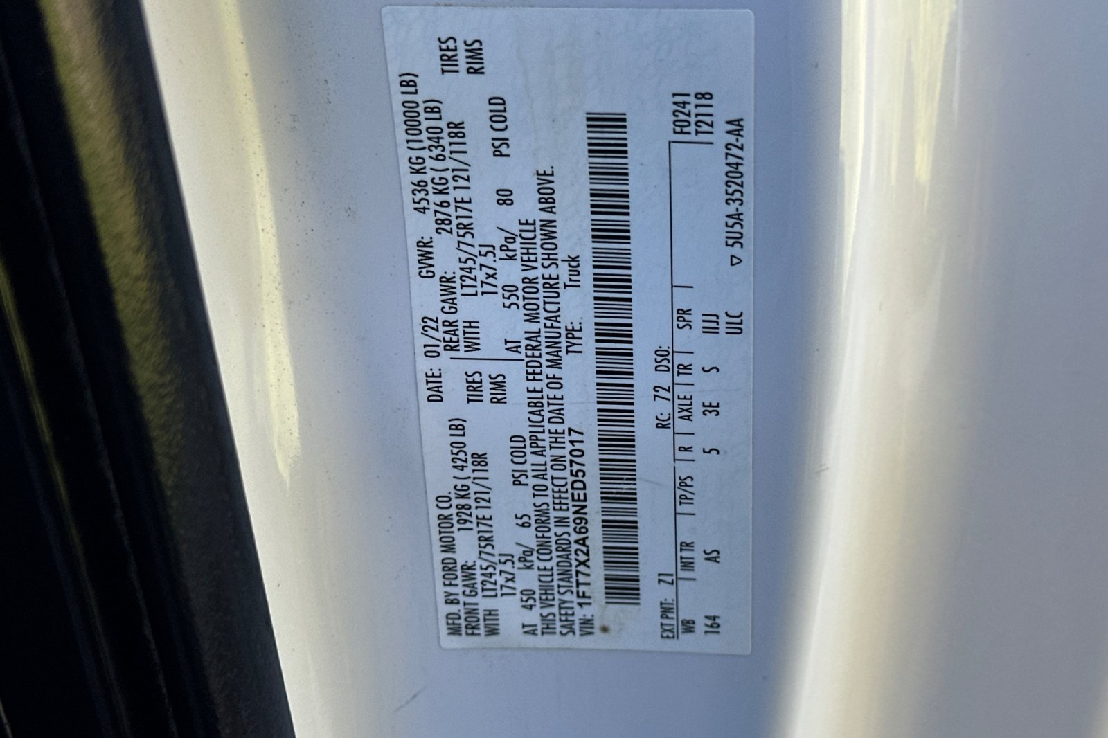Certified 2022 Ford F250 XL w/ Power Equipment Group RWD image 25