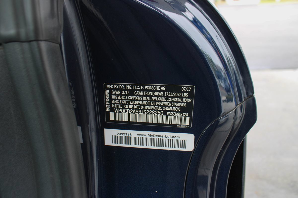 Used 2018 Porsche 718 Boxster S RWD image 47