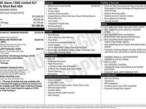 Used 2022 GMC Sierra 1500 SLT image 3