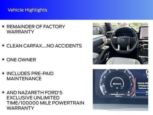 Used 2024 Toyota Tacoma Limited w/ Limited Package (LT) AWD/4WD image 17