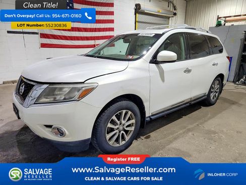 Used 2014 Nissan Pathfinder SL w/ SL Premium Package AWD/4WD image 1