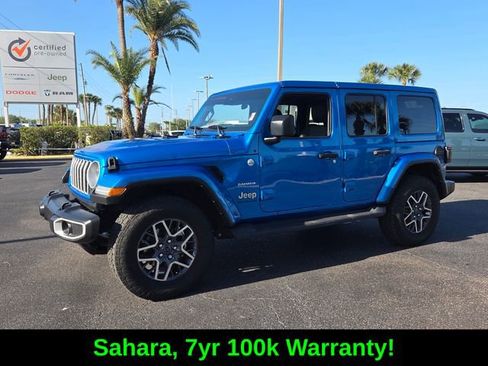 Certified 2024 Jeep Wrangler Unlimited Sahara AWD/4WD image 3