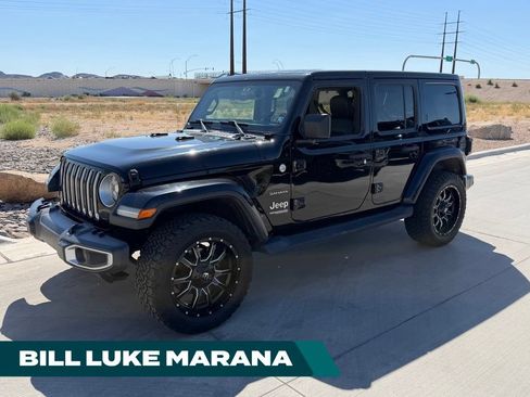 Used 2018 Jeep Wrangler Unlimited Sahara AWD/4WD image 1