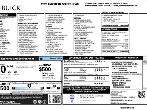 Used 2023 Buick Encore GX Select FWD image 3