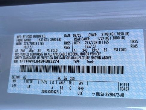 New 2025 Ford F150 Tremor image 27