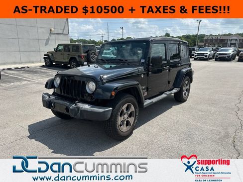 Used 2017 Jeep Wrangler Unlimited Sahara AWD/4WD image 1