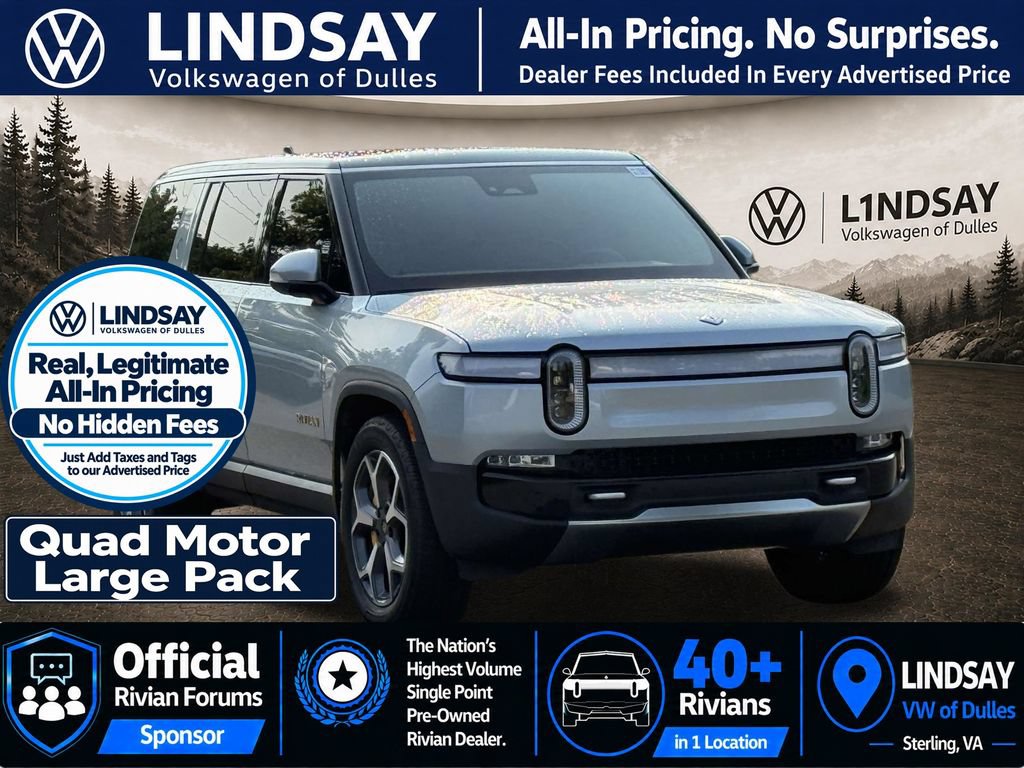 Used 2024 Rivian R1S Adventure Quad AWD/4WD image 1