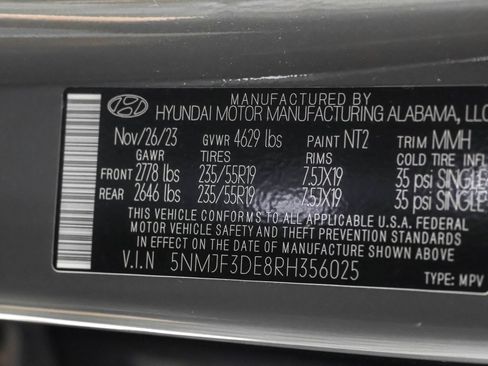 Used 2024 Hyundai Tucson SEL w/ Convenience Package FWD image 52