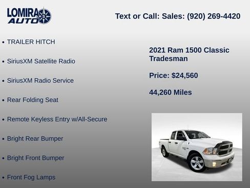 Used 2021 RAM 1500 Tradesman w/ SXT Plus Group AWD/4WD image 27