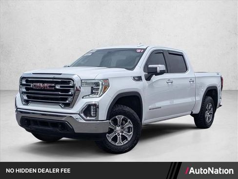 Used 2021 GMC Sierra 1500 SLT w/ X31 Off-Road Package AWD/4WD image 1