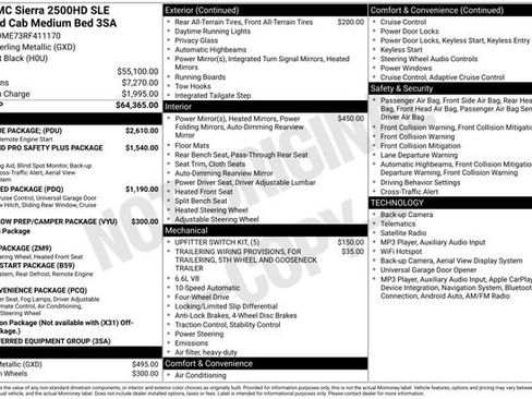 Used 2024 GMC Sierra 2500 SLE w/ SLE Value Package; AWD/4WD image 3