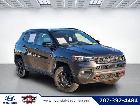 Used 2023 Jeep Compass Trailhawk w/ Trailhawk Elite Group AWD/4WD image 1