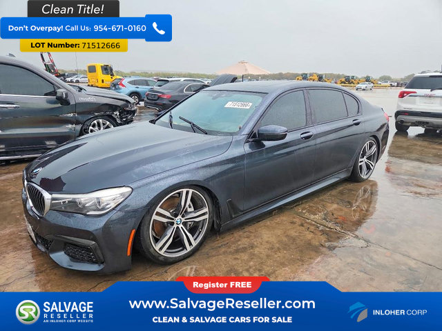 Used 2019 BMW 740i w/ Executive Package RWD image 1
